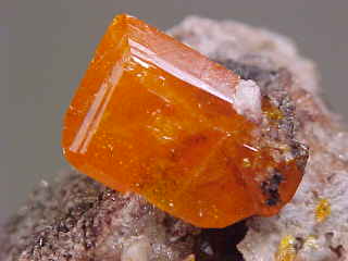 Wulfenite Deep Orange Crystal - Arizona